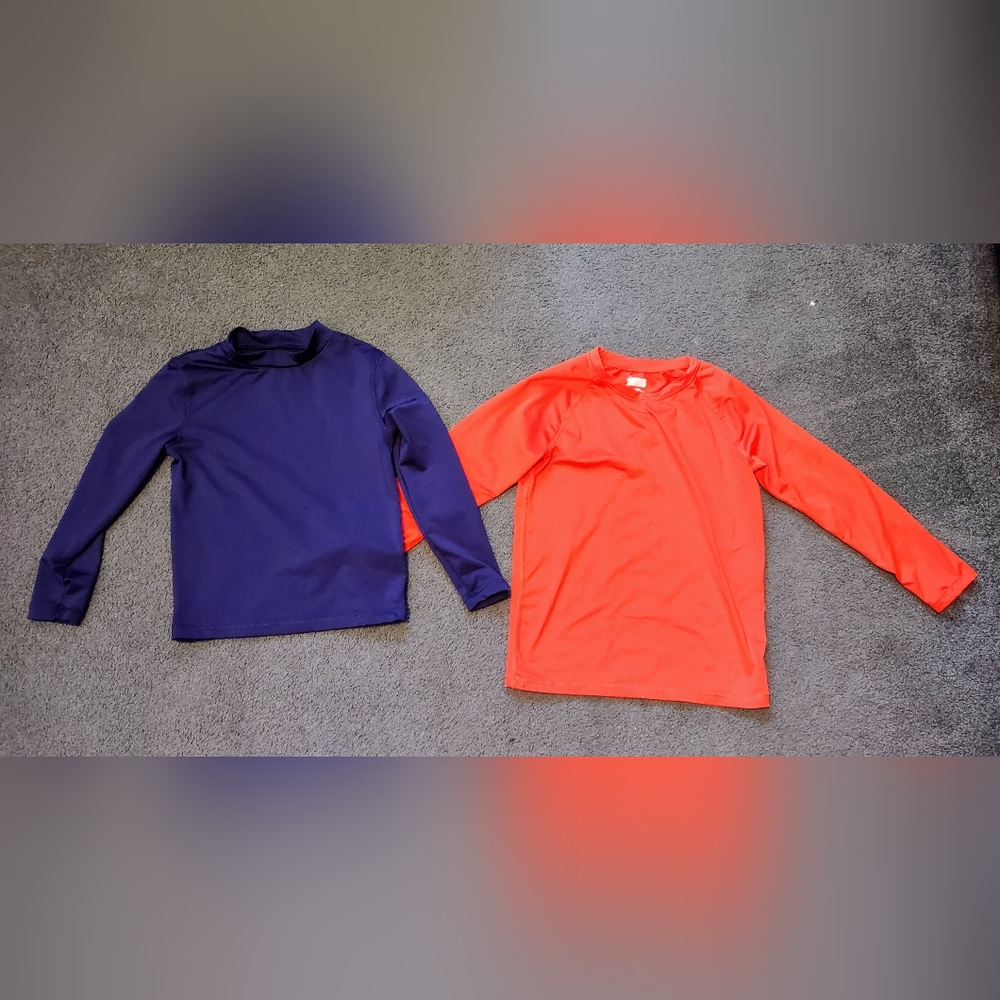 2 Boys Long Sleeve Rash Guards
